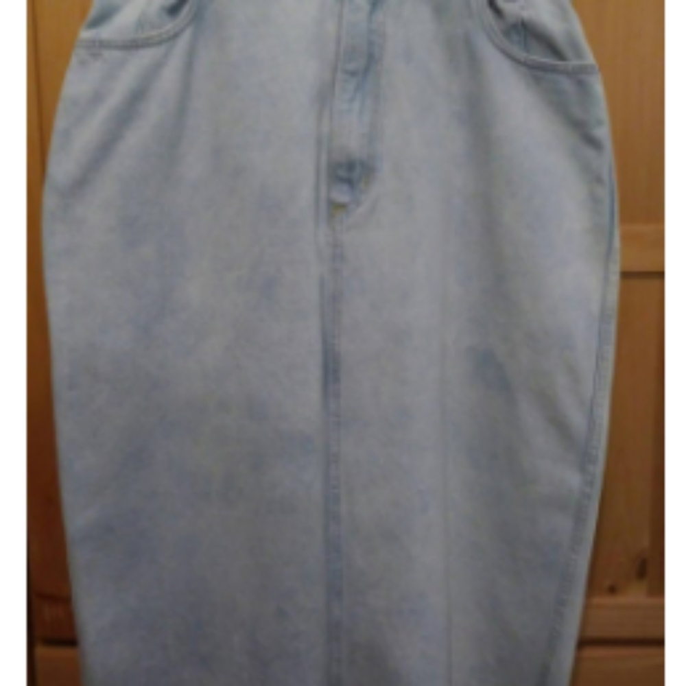 No Excuses denim skirt 80s
